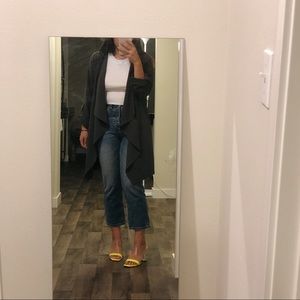 Monteau drape blazer